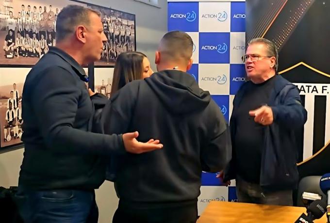 Θερμό επεισόδιο στη συνέντευξη Τύπου! (ΒΙΝΤΕΟ)